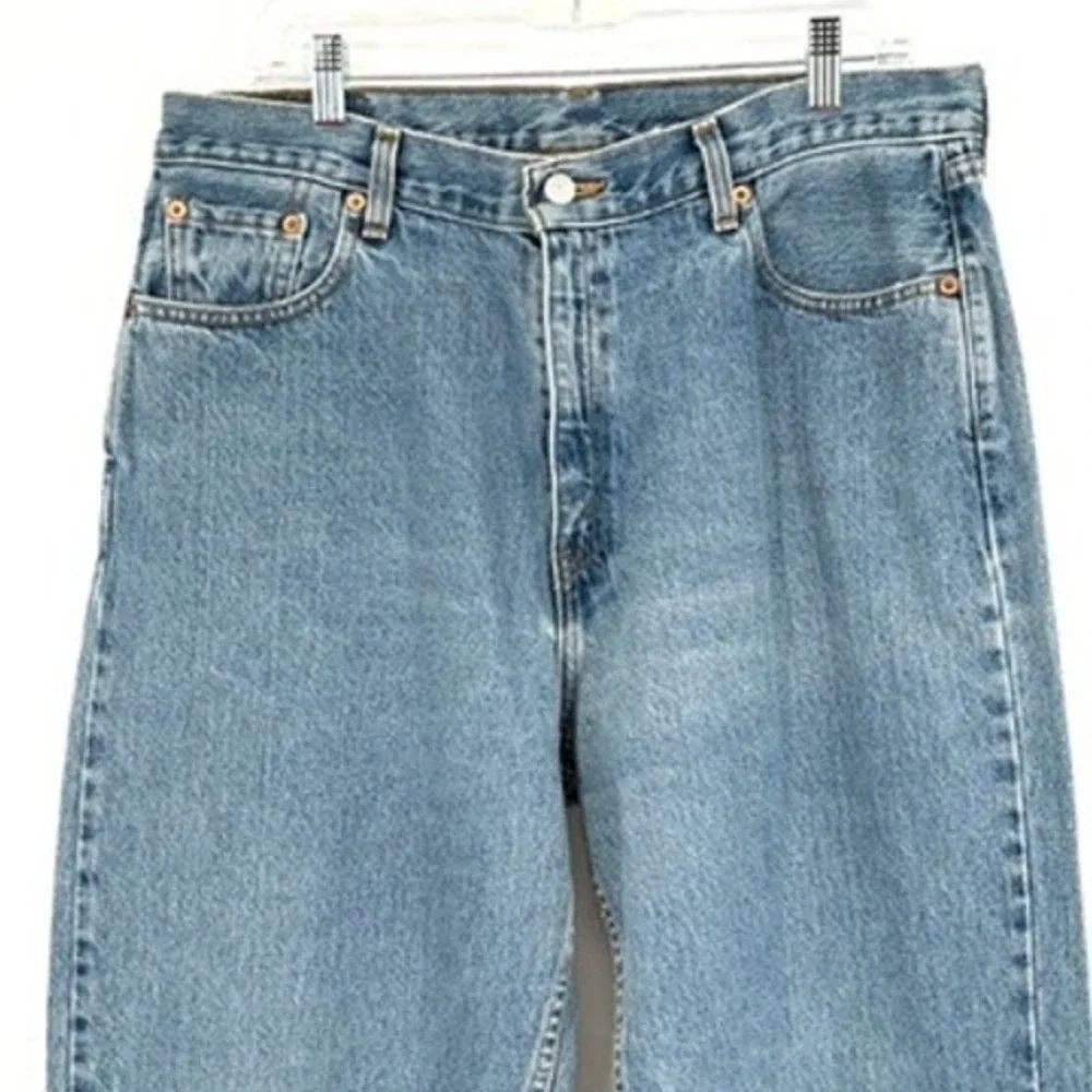 Vintage Y2K Levis 560 Loose Fit Straight Leg Jeans High Rise Blue Cotton‎ 16 S